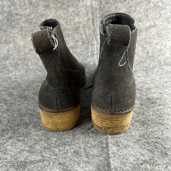 Dolce Vita Terra Charcoal Grey Suede Ankle Boots Size‎ 9 - Picture 6 of 9